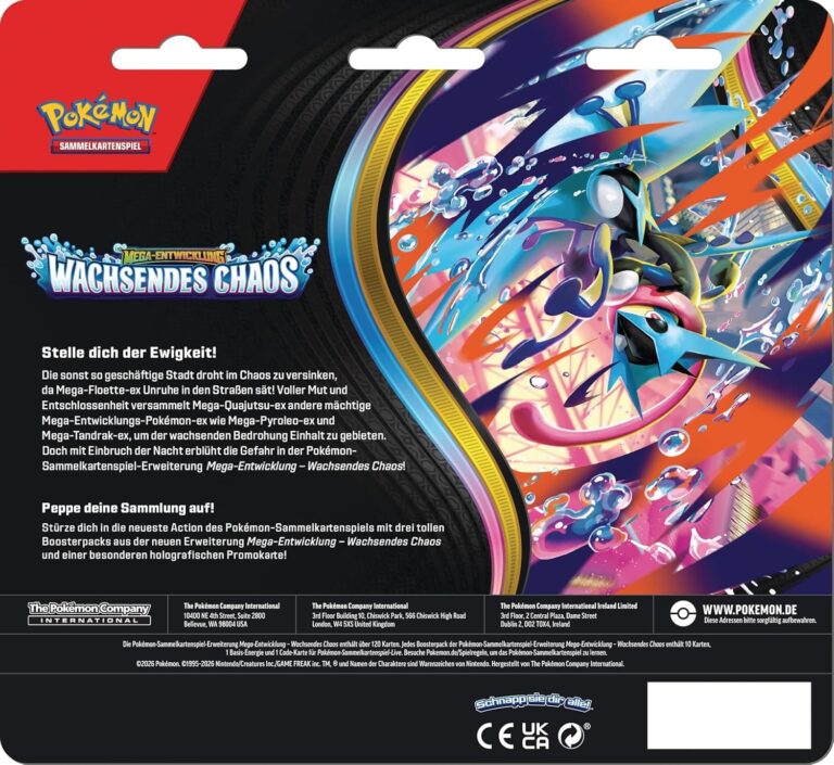 Wachsende Chaos 3er Booster-Blister Glutexo