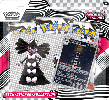 Pokémon Schwarze Blitze & Weiße Flammen - Tech-Sticker-Kollektion