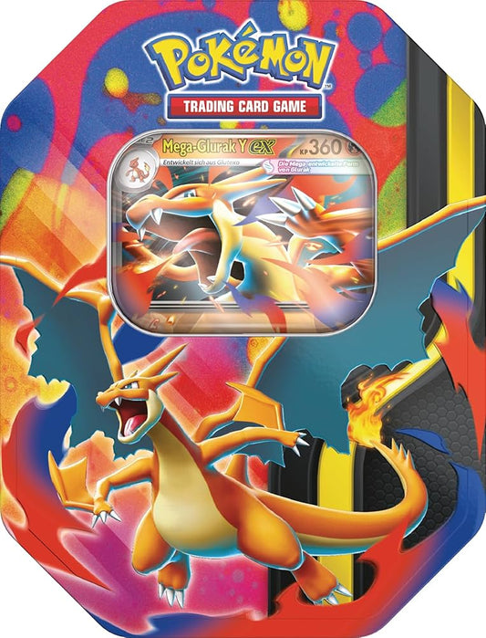 Tin-Box Mega-Glurak – Mega-Glurak Y-ex