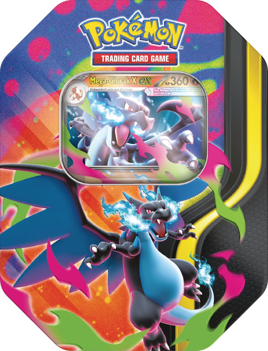 Tin-Box Mega-Glurak – Mega-Glurak X-ex