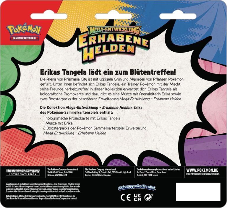 Pokémon Erhabene Helden - Trainer-Blister