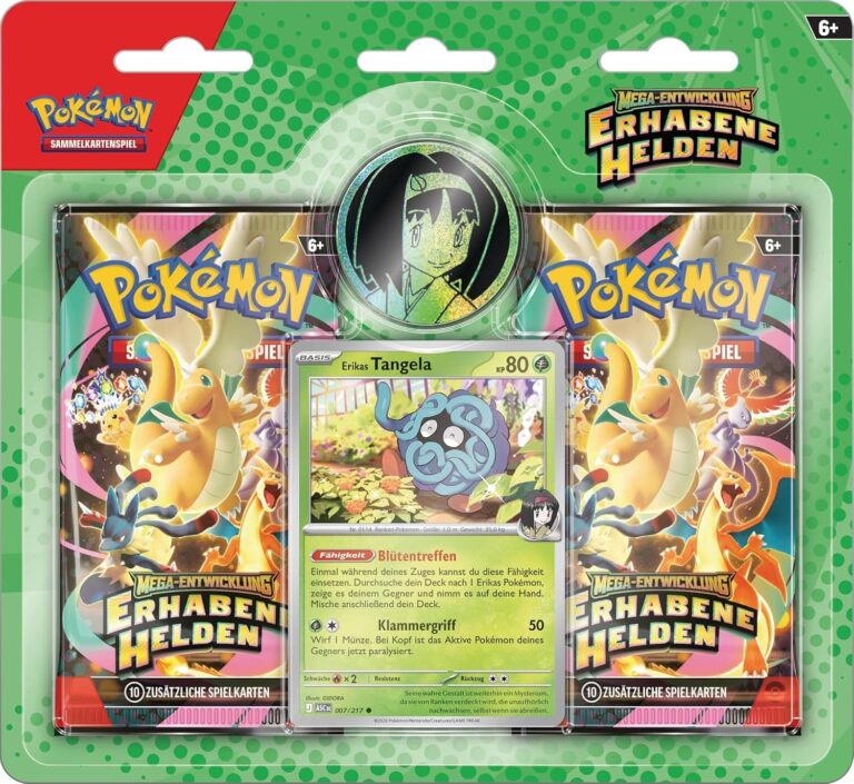 Pokémon Erhabene Helden - Trainer-Blister