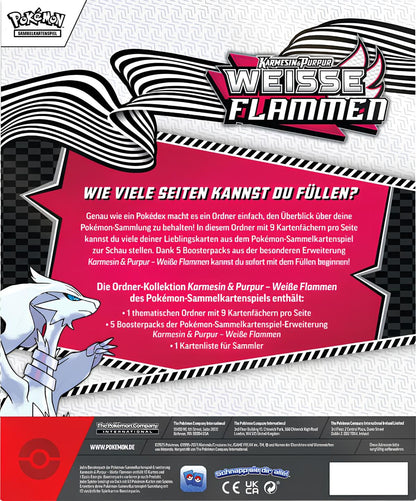 Pokémon Schwarze Blitze & Weiße Flammen - Ordner-Kollektion