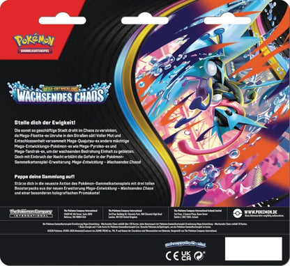 Wachsende Chaos 3er Booster-Blister Glutexo